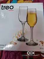Total 5 Pieces No Use Wine glass No Use Condition