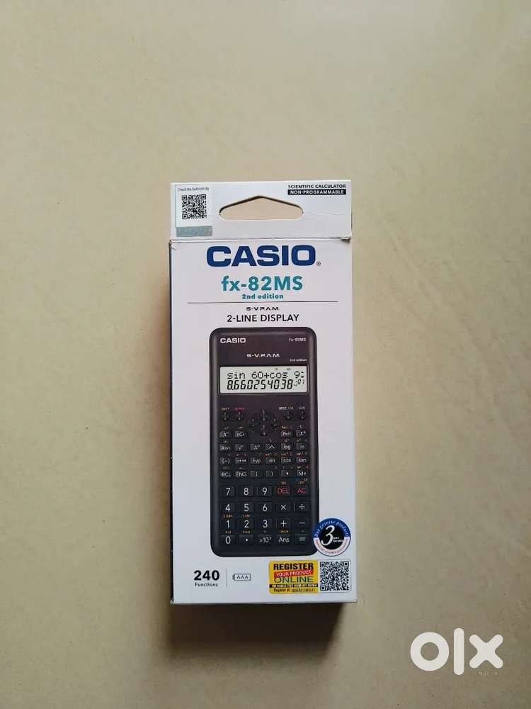 CASIO SCIENTIFIC CALCULATOR FX-82MS
