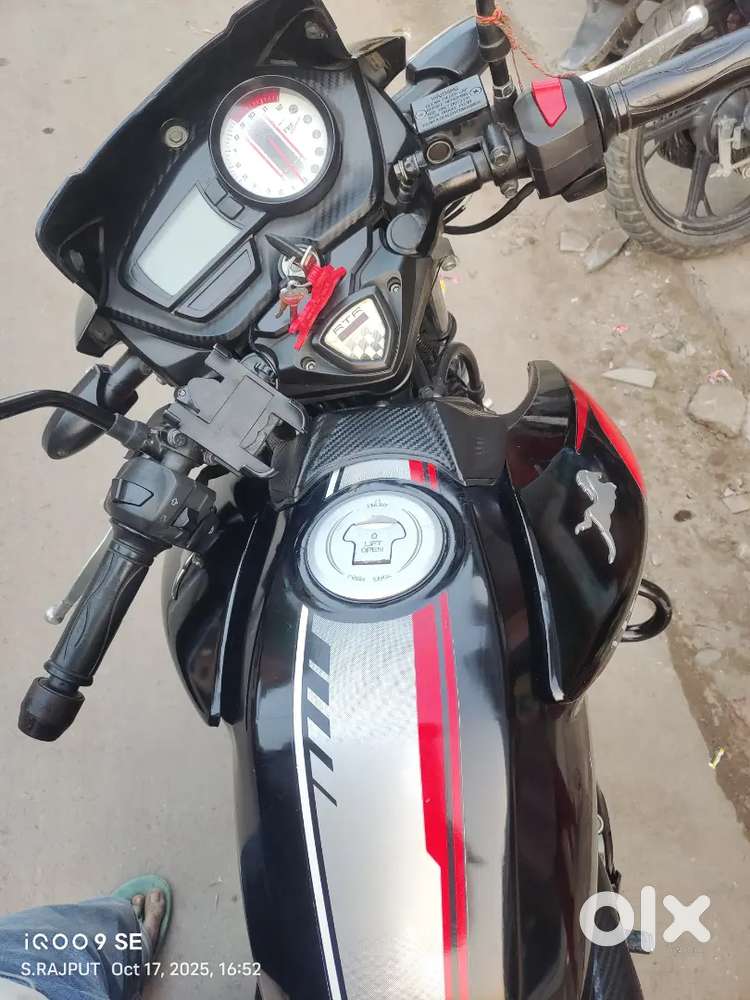 Apache 160 2v black dual disk