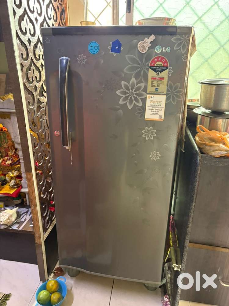 Lg single door fridge