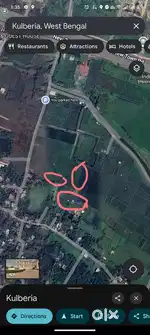 Plot available at kulberia,near maa tara Mandir.opp. to downtown mall.