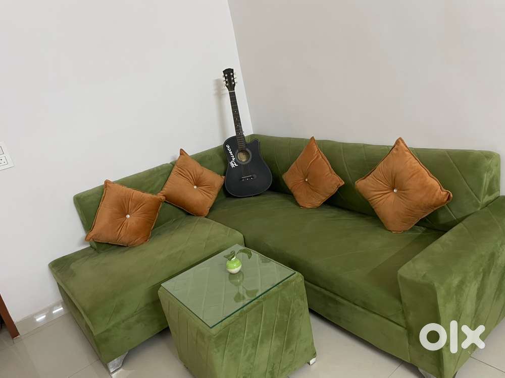 Four Seated Home made sofa for sale with table