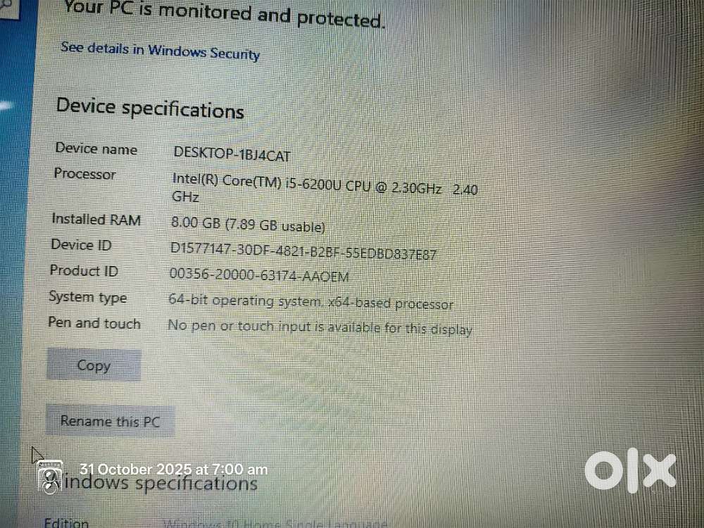 i5 6th gen Dell laptop sale