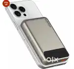 10,000 MAH wireless Powebank for IPhone 12 and above, UNUSED with box