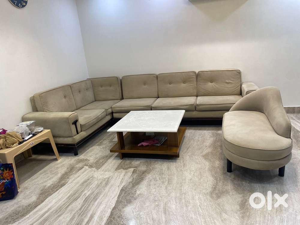 9 seater Sofa including side divider