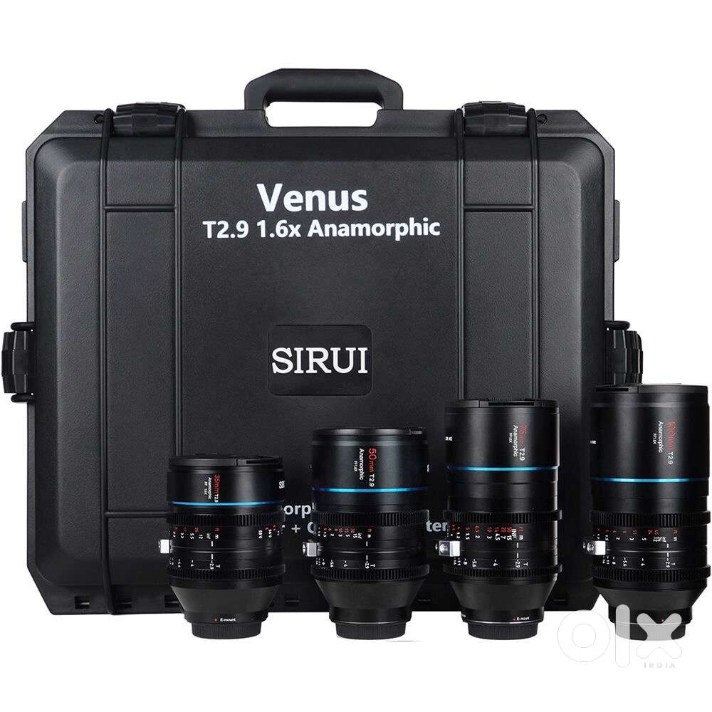 Sirui lenses anamorphic for sony