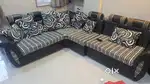 SOFA, DOUBLE BED and computer table