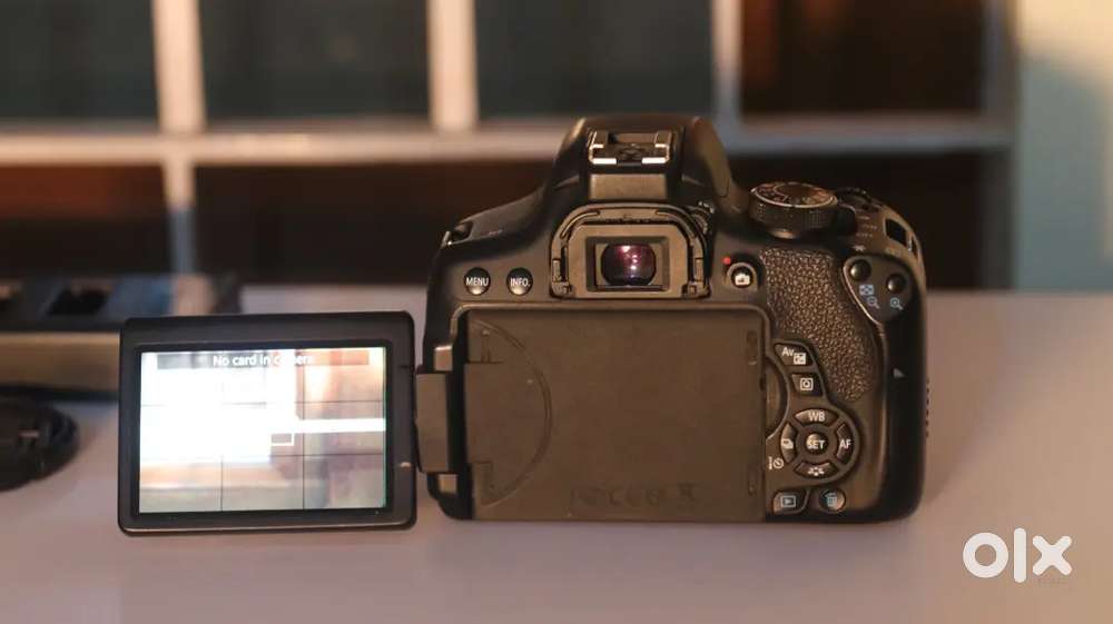 Canon 750D with 18-55mm  lens