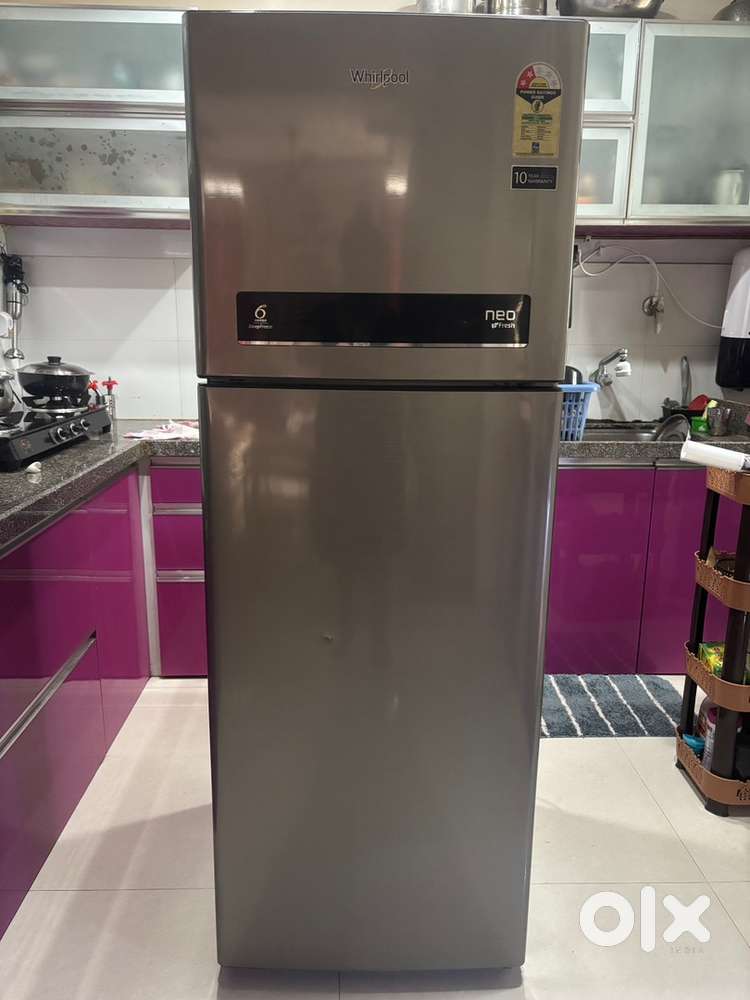 Whirlpool 265 L Frost Free Double Door 2 Star Refrigerator