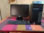 Full setup of pc and cpu