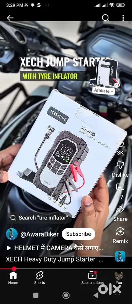 Xech jump starter for sale new condition