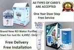 Brand New RO Water Filter / Purifier Start For Just Rs 4,499 Only