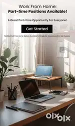 Work from home part time & full time