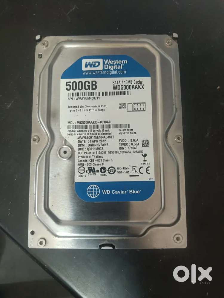 Hard disk 500gb