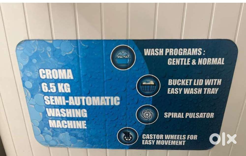 Croma new washing machine