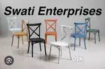 New stylish dining chair cafeteria chair restaurant cafe furniture