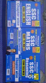 7th Edition Pinnacle SSC books Reasoning Maths and English
