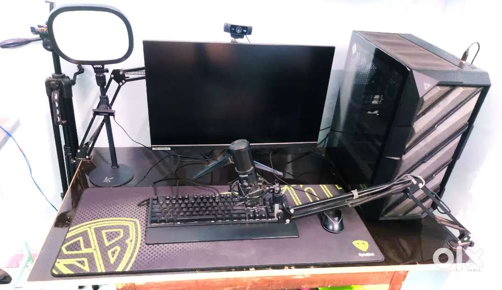 Full Gaming PC Setup for YouTube Streaming & Recording – Ready to Use!