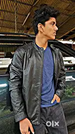 Unused Mens Leather Jacket