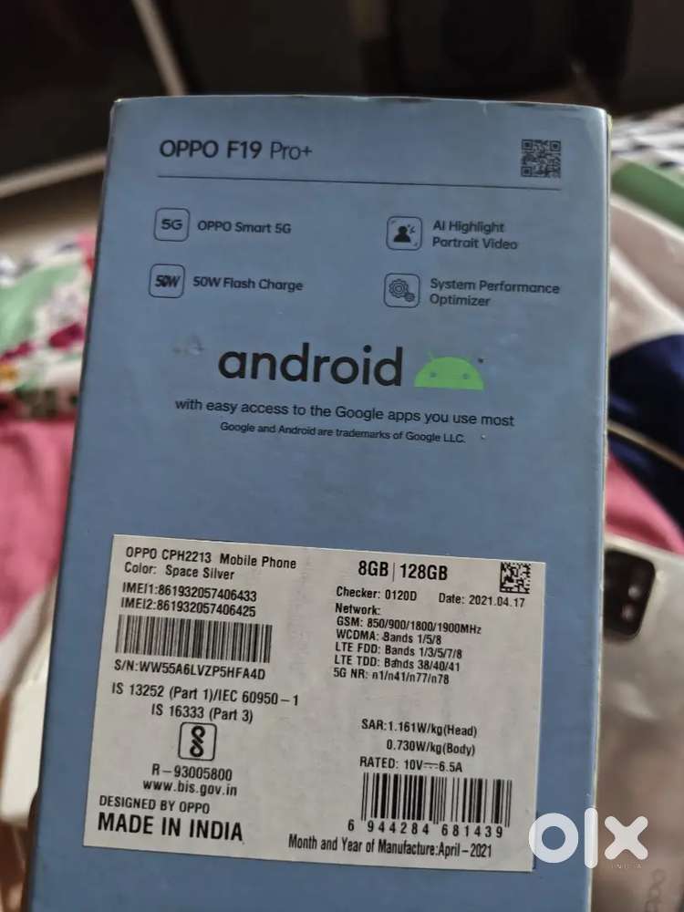 OPPO F19 PRO + ALL GOOD FINGERPRINT NOT WORKING SCREEN REPLACEMENT
