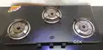 Jyoti 3 Burner Glass Stove