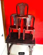 3chair 1 plastic table new