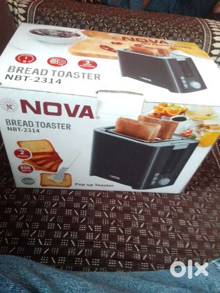 Brand new toaster (NOVA),with the proper packing