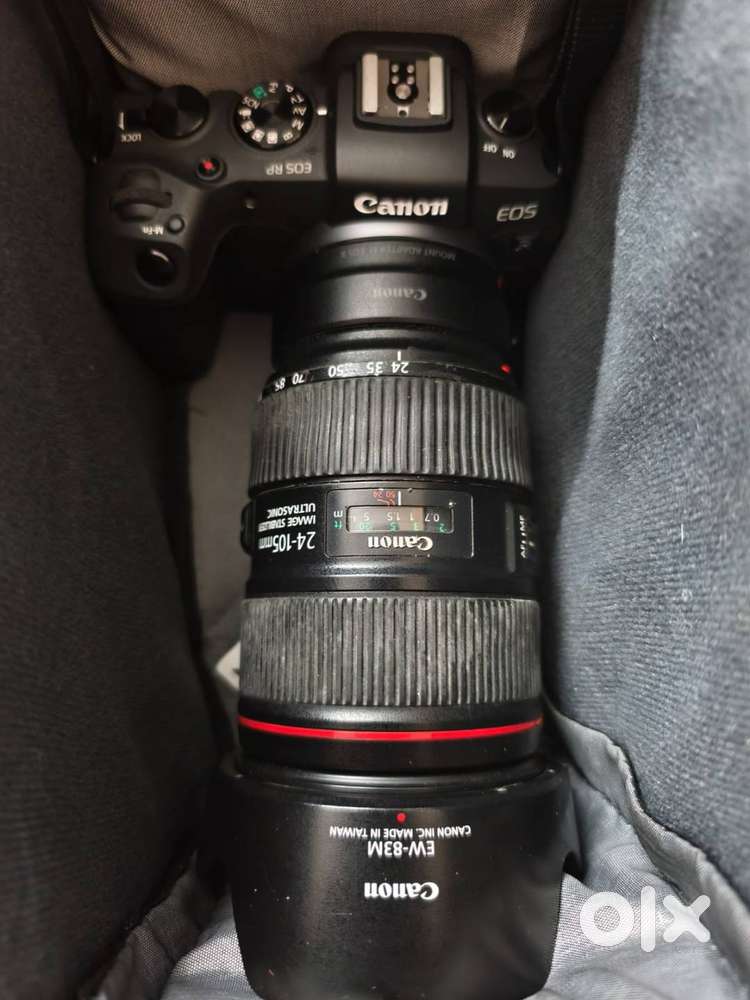 Canon EOS RP,24-105 IS lens, EF-EOS R Adapter, Speedlite 430EX