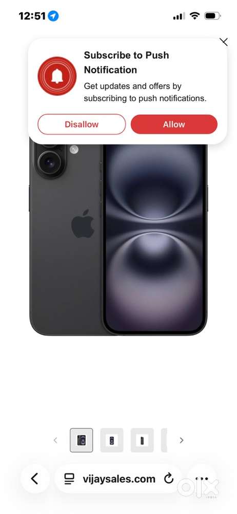 Iphone 16 128 gb black