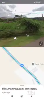 5 cent land for sell in main road