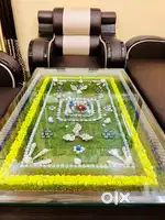 Premium Sofa Set with Designer Glass Table – Like New One
