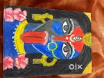 Beautiful handmade painting of lord durga