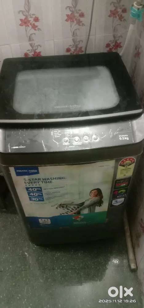 Voltas beko washing machine 6.5 kg