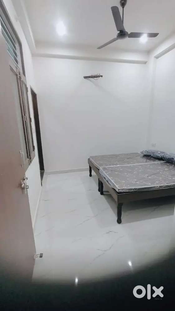 (Only for girls)Semifurnished One room attached bathroom