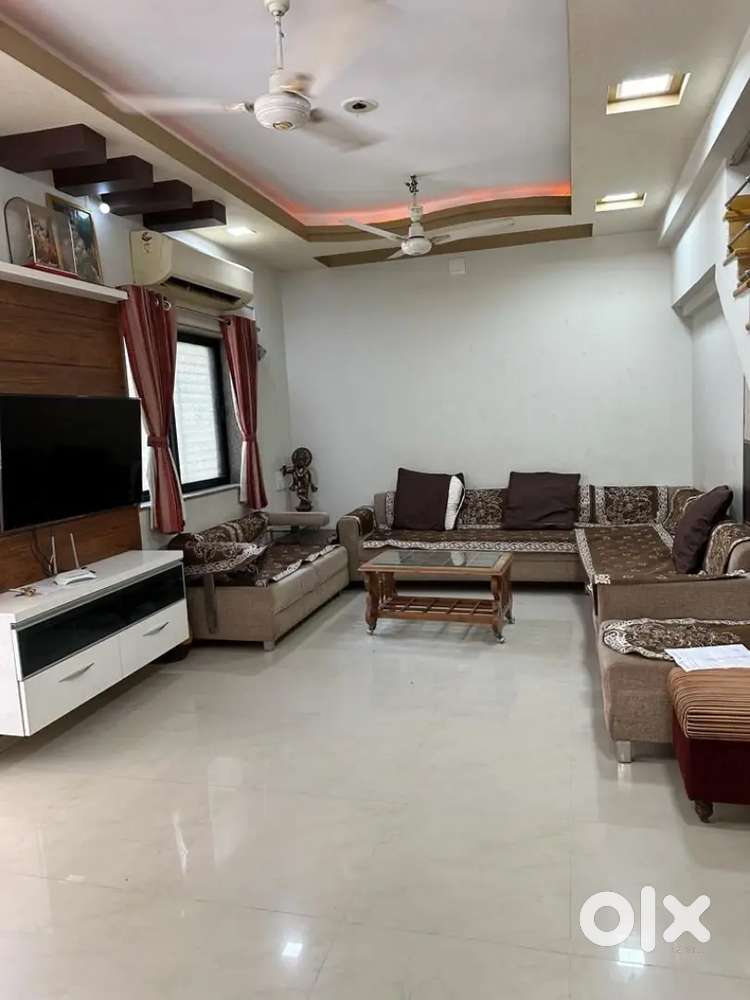 3 Bhk Bunglow For Rent in Thaltej (Furnished)