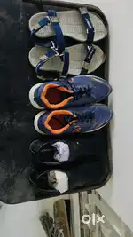 Shoes formal and sports and sandles