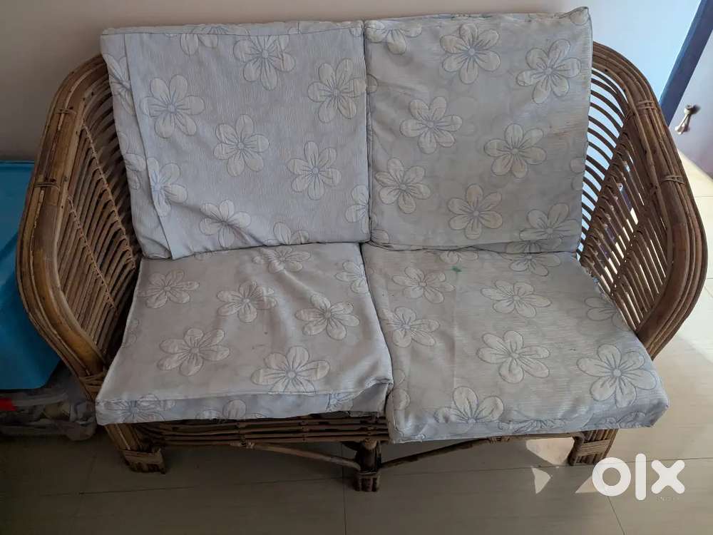 Cane sofa set