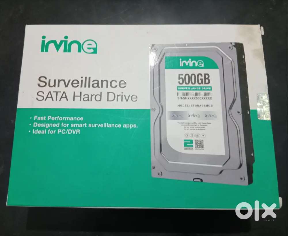 Irvine (Toshiba) 500GB SATA Hard Drive with 2 year Active Warranty