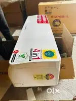 Ogeneral split ac 1.5 ton 5 star with warranty onsite meerut mein bhi