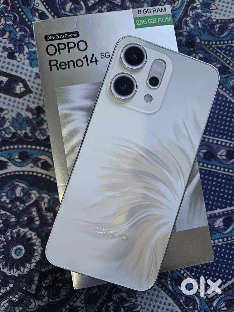 Oppo reno 14 new mobile 8+256 gb