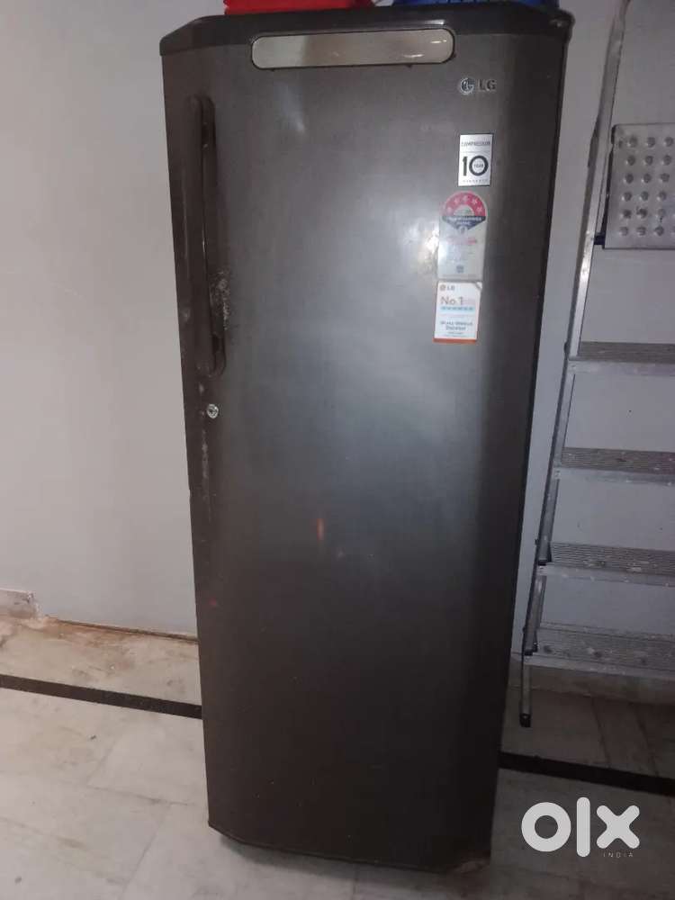 Lg 250 litres single door grey color