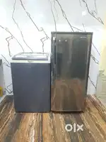 Samsung single door refrigerator & whirlpool top load washing machine@
