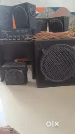 5.1 ampiler surround speaker+ 12inch sub ponnier
