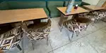 9 seater sofa , 3 tables , 10 chairs and one 7 ft long table