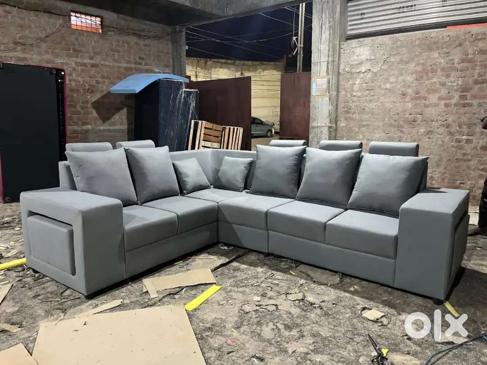 L shape sofa unique model
