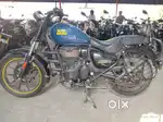Blue Petrol tank Meteor 350 year 2020