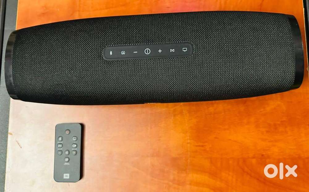 JBL Boost TV speaker with power cable