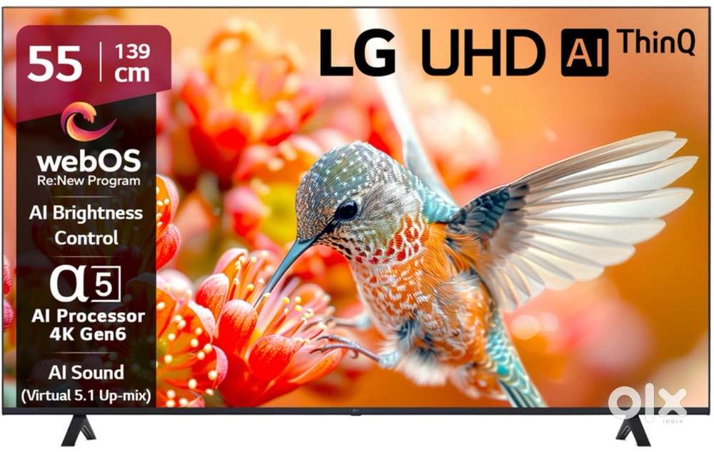 55” LG Tv for Sale (Broken Display)