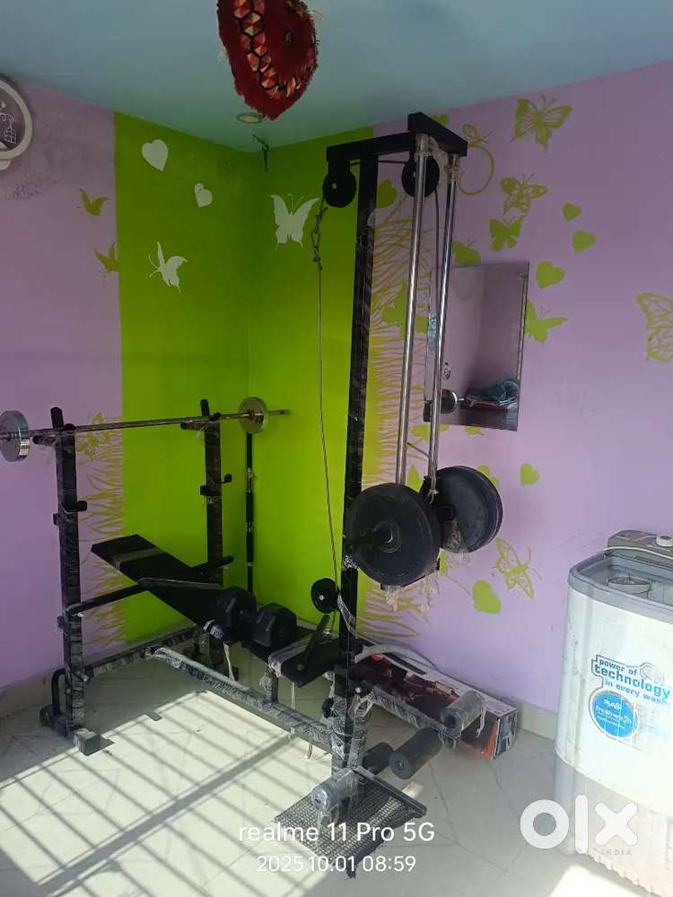 Bench press full kit... Don't use it's new one