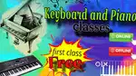 Keyboard and drums classes